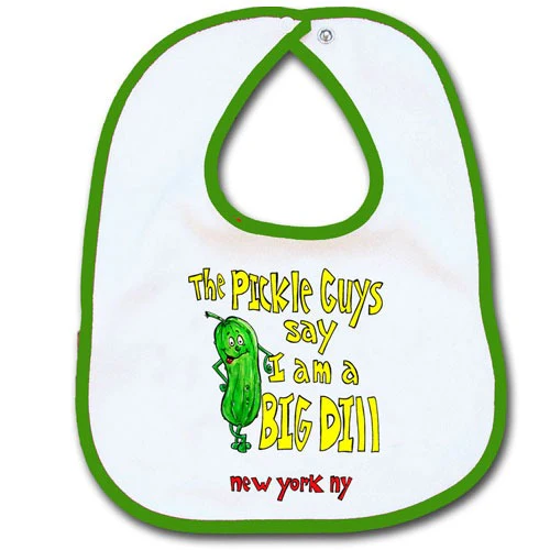 Pickle Guys Says I'm a BIG DILL Bib - Image 3
