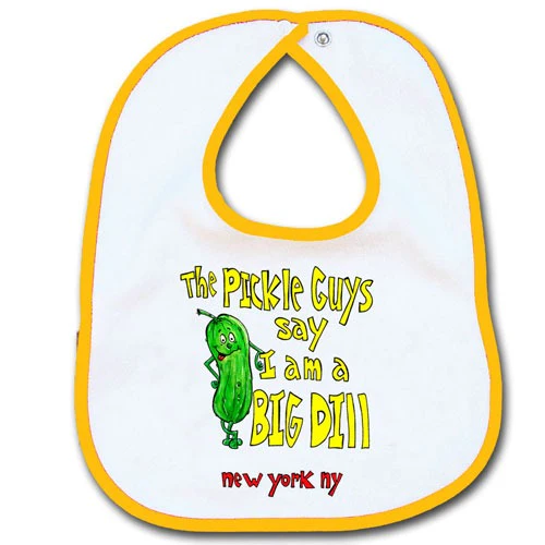 Pickle Guys Says I'm a BIG DILL Bib - Image 4